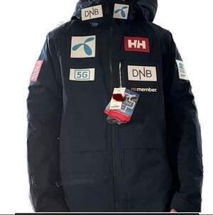 Helly Hansen Men's Norway Team Park City 3in1 Coaches Jacket - Navy Ski Team NWT